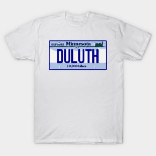 Duluth License Plate T-Shirt